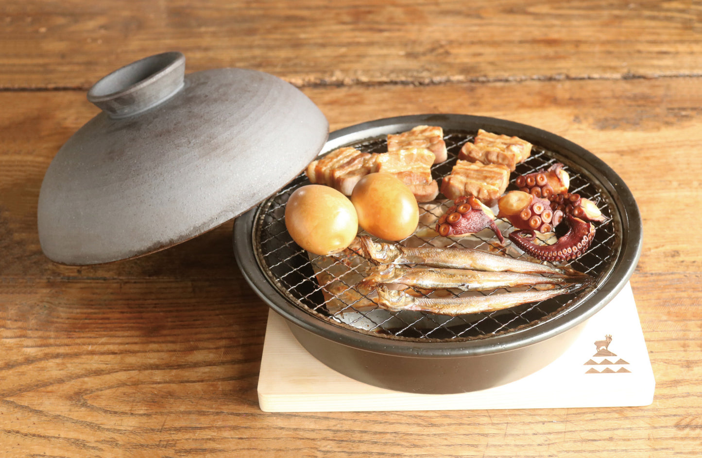 かもしか道具店 陶のくんせい鍋 ふつう