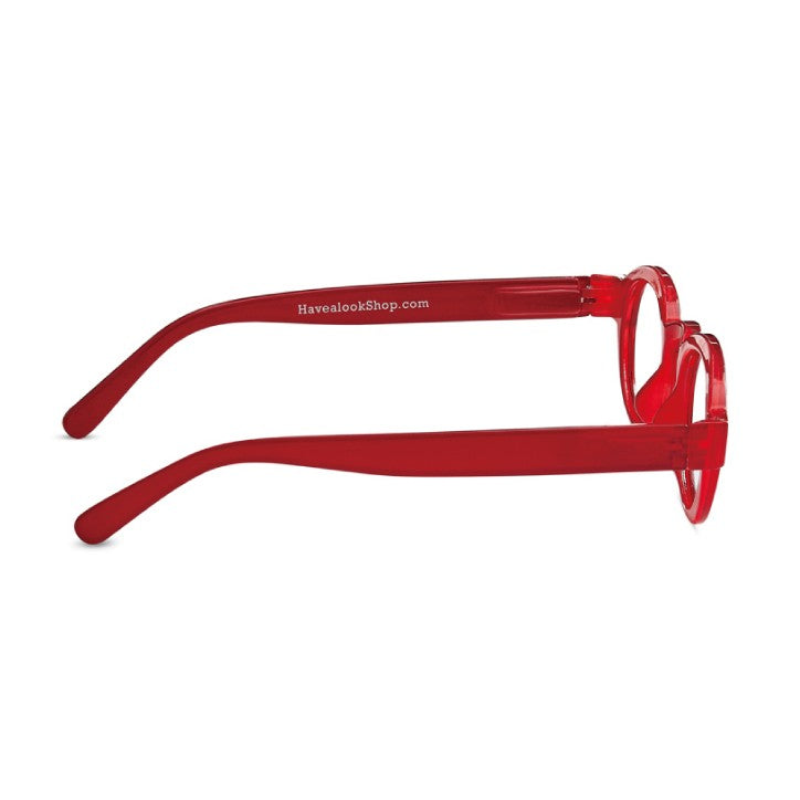 HAVE A LOOK リーディンググラスCIRCLE TWIST red