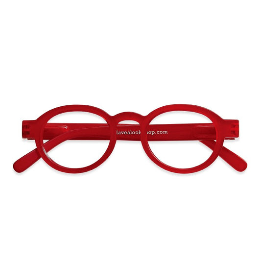 HAVE A LOOK リーディンググラスCIRCLE TWIST red